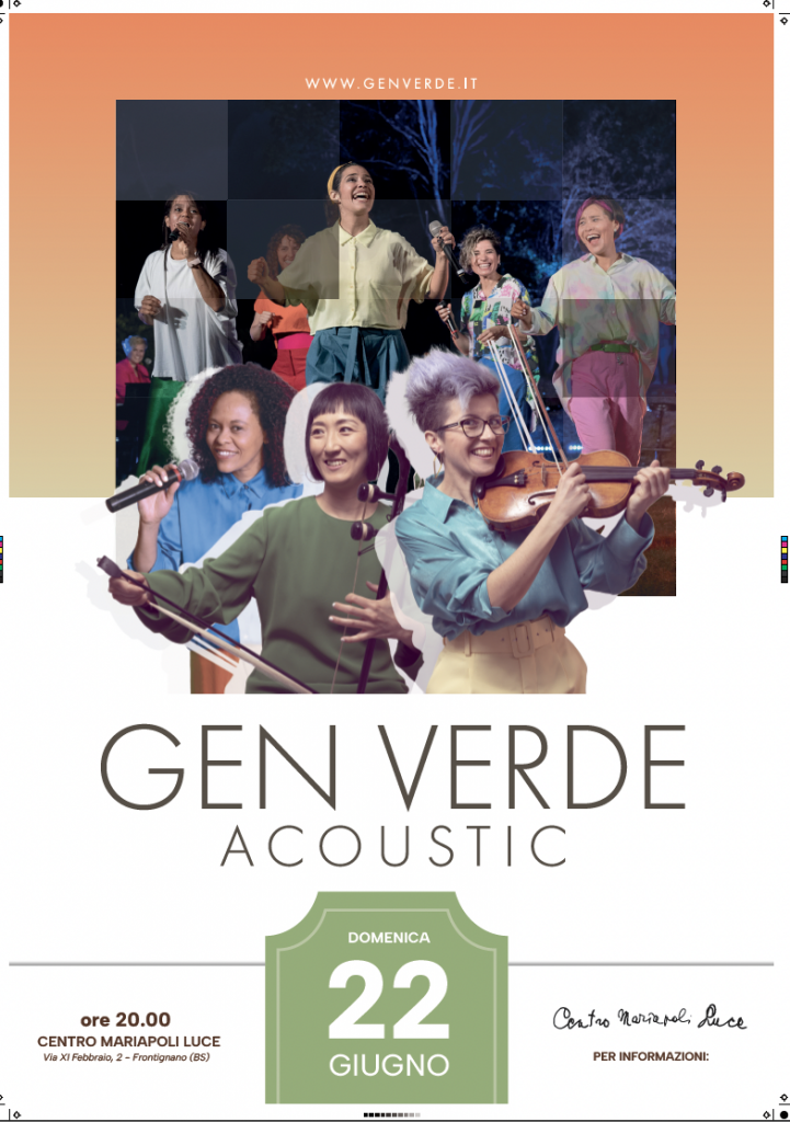 gen verde acoustic centro mariapoli luce
