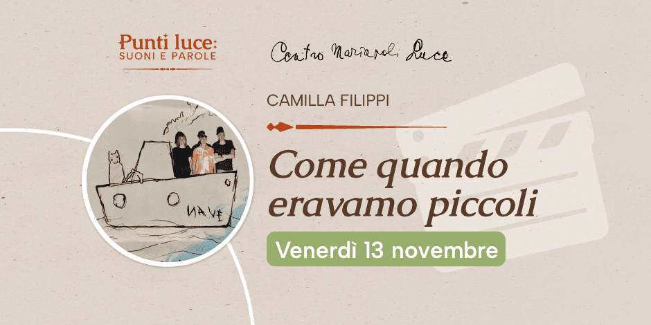 copertina evento Come quando eravamo piccoli con data ed ora dell'evento